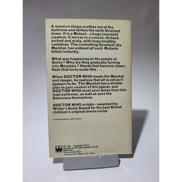 Doctor Who and the Mutants - Target Paperback - Terrance Dicks - Picture 2 of 2